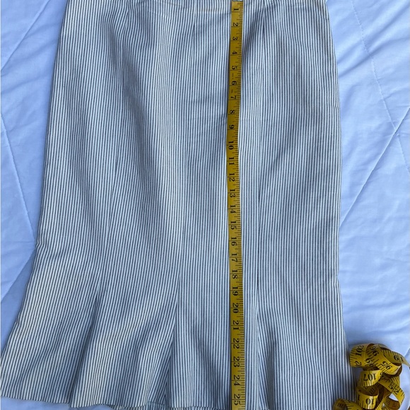 Lauren Ralph Lauren Pinstripe Trumpet Skirt - Picture 12 of 14